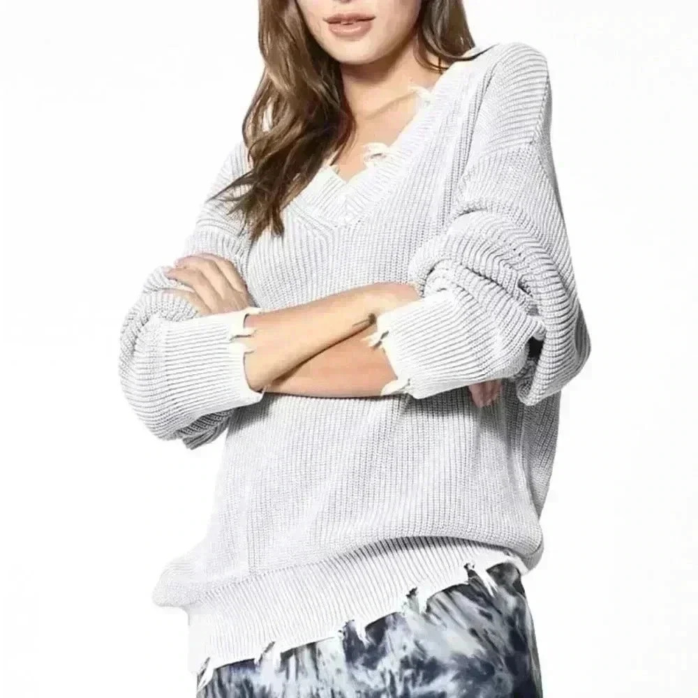 Young Fabulous & Broke Run Away Sweater Size S/M 100% cotton - Picture 1 of 10